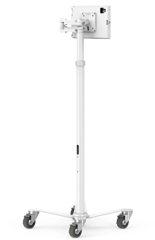 Alt view image 2 of 4 - Compulocks Cling Reach Mounting Arm for Tablet iPad Black Silver Landscape/Portrait