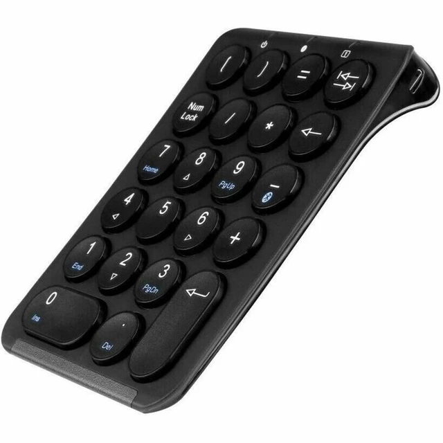 Alt view image 2 of 4 - Urban Factory SLIMEE Keypad - Wireless Connectivity - Bluetooth - 5.1 - Windows, Mac OS, Linux, Android, iOS - PC, Mac