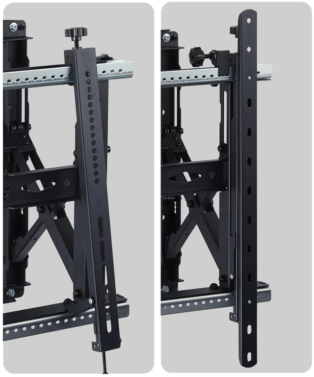 Alt view image 4 of 5 - StarTech Video Wall TV Mount up to 70-inch Displays and 154lb, Supports Landscape / Portrait Orientation - Bracket w/ Kickstand Design - 715LPQ-TV-VIDEO-WALL