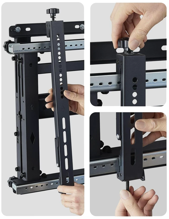 Alt view image 5 of 5 - StarTech Video Wall TV Mount up to 70-inch Displays and 154lb, Supports Landscape / Portrait Orientation - Bracket w/ Kickstand Design - 715LPQ-TV-VIDEO-WALL