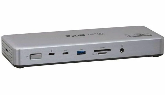 Main image of TRIPP LITE SERIES THUNDERBOLT 4 DOCK QUAD DISPLAY 8K TB & DP 4K HDMI & DP USB-C