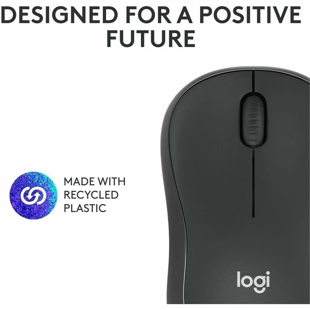 Alt view image 5 of 7 - Logitech M240 TAA Compliant Wireless Mouse 910008122