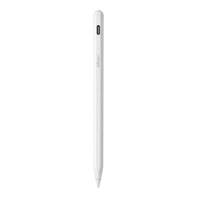 Alt view image 8 of 12 - Adesso xPen 100 Stylus Pen for iPad - Active - Replaceable Stylus Tip - Aluminum Alloy - Tablet Device Supported