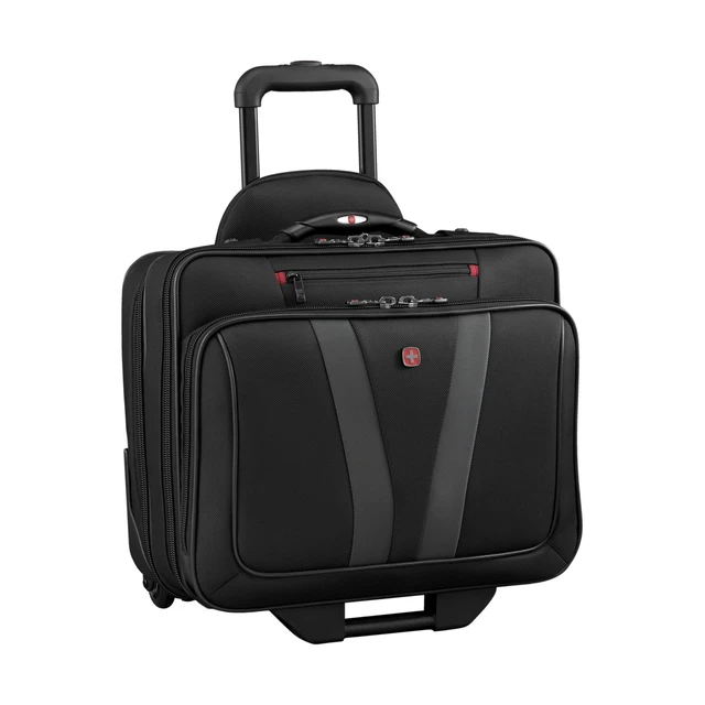 Alt view image 2 of 7 - SwissGear Granada Pro 602684 Carrying Case Roller for 17" Notebook Black