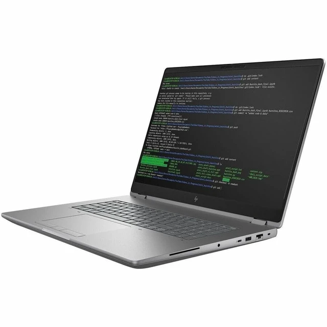 Alt view image 12 of 12 - HP ZBook Fury G1i 18" Mobile Workstation - WQXGA - 165 Hz - Intel Core Ultra 7 265HX - vPro Technology - 32 GB - 1 TB SSD - Meteor Silver - Intel WM880 Chip - 2560 x 1600 - Windows 11 Pro - Intel