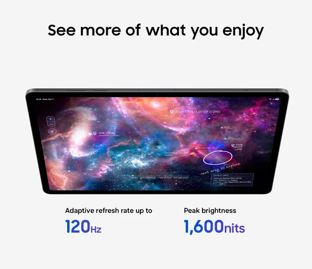 Alt view image 4 of 7 - SAMSUNG GALAXY TAB S12+ 5G 12+256GB (VZW) GRAY