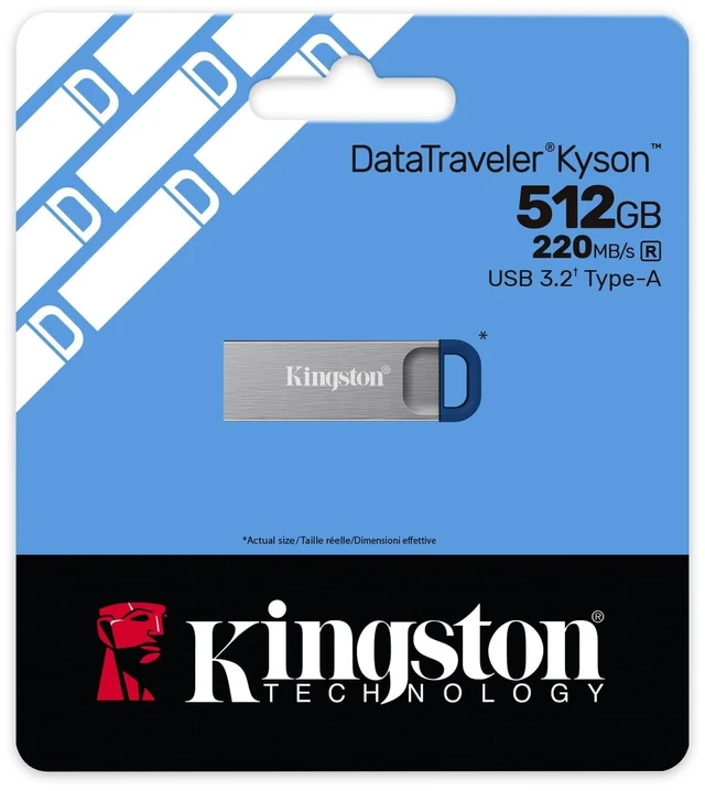 Alt view image 2 of 2 - Kingston DataTraveler Kyson 512GB USB Flash Drive DTKNG2/512GB
