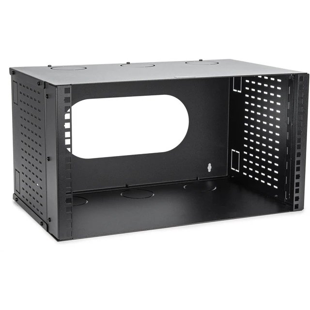 Alt view image 3 of 3 - Rocstor 6U Wall Mount Network Rack SOLIDRACK Steel