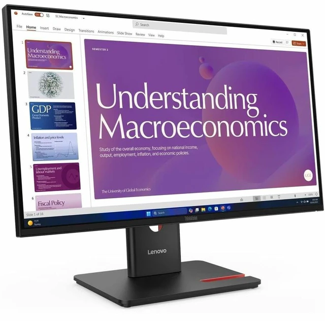 Main image of Lenovo ThinkVision T24D-40 23.8" Class FHD LED Monitor 4ms 1920x1080 120Hz