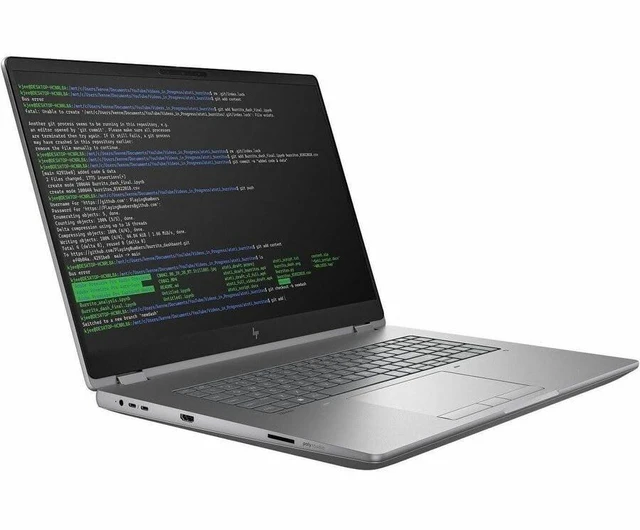 Alt view image 10 of 12 - HP ZBook Fury G1i 18" Mobile Workstation - WQXGA - 165 Hz - Intel Core Ultra 7 265HX - vPro Technology - 32 GB - 1 TB SSD - Meteor Silver - Intel WM880 Chip - 2560 x 1600 - Windows 11 Pro - Intel