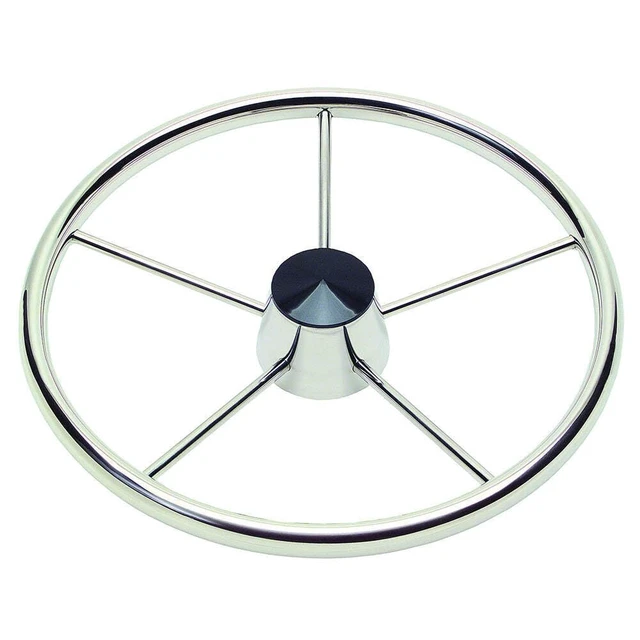 Alt view image 2 of 2 - Schmitt Marine Destroyer Wheel - 13.5" Model 170 - Fits 3/4" Tapered Shaft