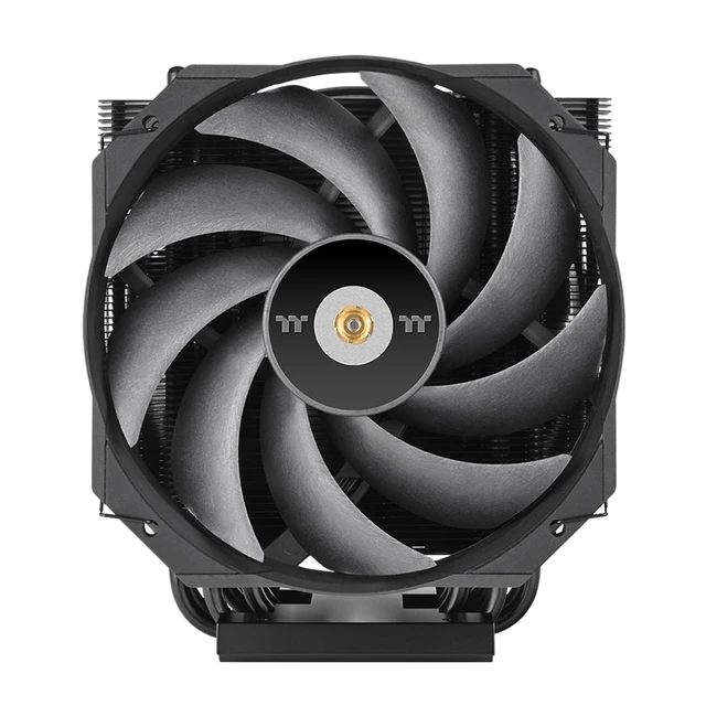 Alt view image 9 of 12 - THERMALTAKE FAN CL-P140-CA14BL-A WAIR CPU COOLER BLACK 2XFAN