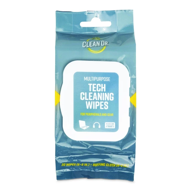 Main image of Allsop CleanDr Multipurpose Tech Cleaning Wipes 20 Sheets 32566