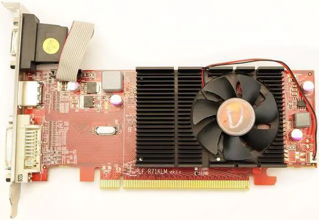 Main image of VisionTek Radeon 4350 512MB DDR2 (DVI-I, HDMI, VGA) Graphics Card - 900270