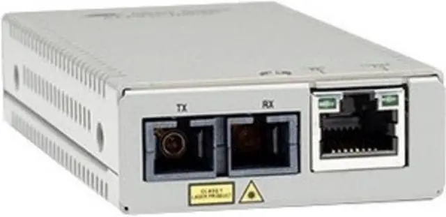 Alt view image 2 of 2 - Allied Telesis Mmc200/Sc Transceiver/Media Converter