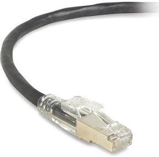 Main image of Black Box GigaTrue 3 Cat.6a U/FTP Patch Network Cable C6APC80SBK15