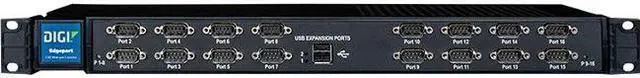 Alt view image 4 of 4 - Digi Edgeport 216 - serial adapter - USB - RS-232 x 16 + USB x 2 Model EP-USB-216