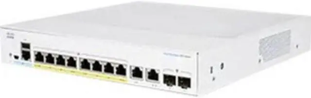 Main image of Cisco 350 CBS350-8FP-2G 8-Port Managed PoE Ethernet Switch CBS3508FP2GNA