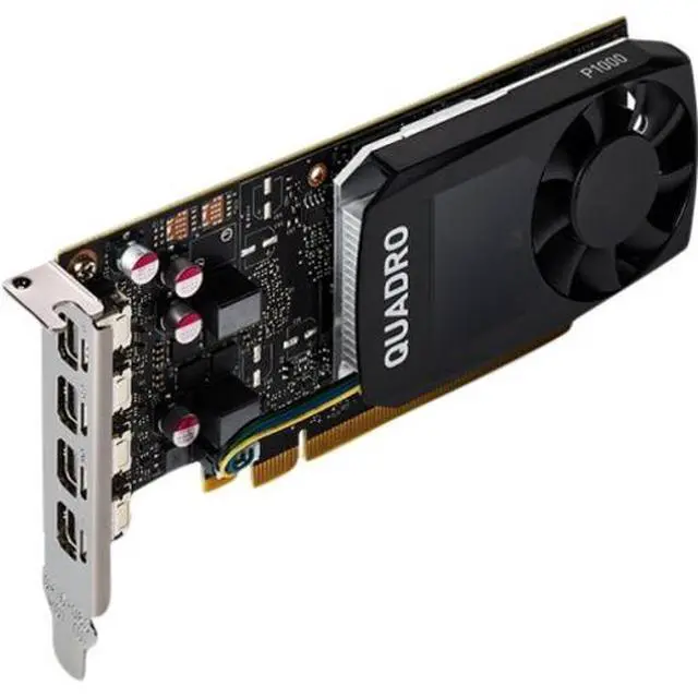 Main image of PNY Quadro P1000 4GB GDDR5 Low-profile Graphic Card VCQP1000V2SB