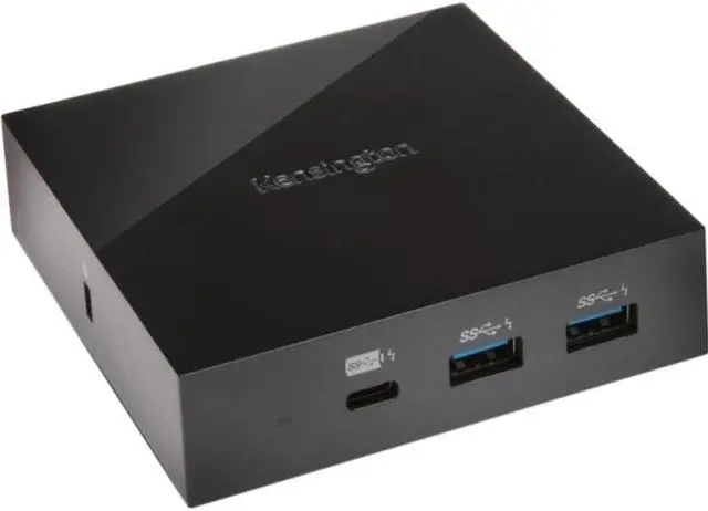Main image of Kensington SD2000P USB-C 5Gbps Single 4K Nano Dock w/ 110W adapter - HDMI or DP - Win/Mac/Chrome