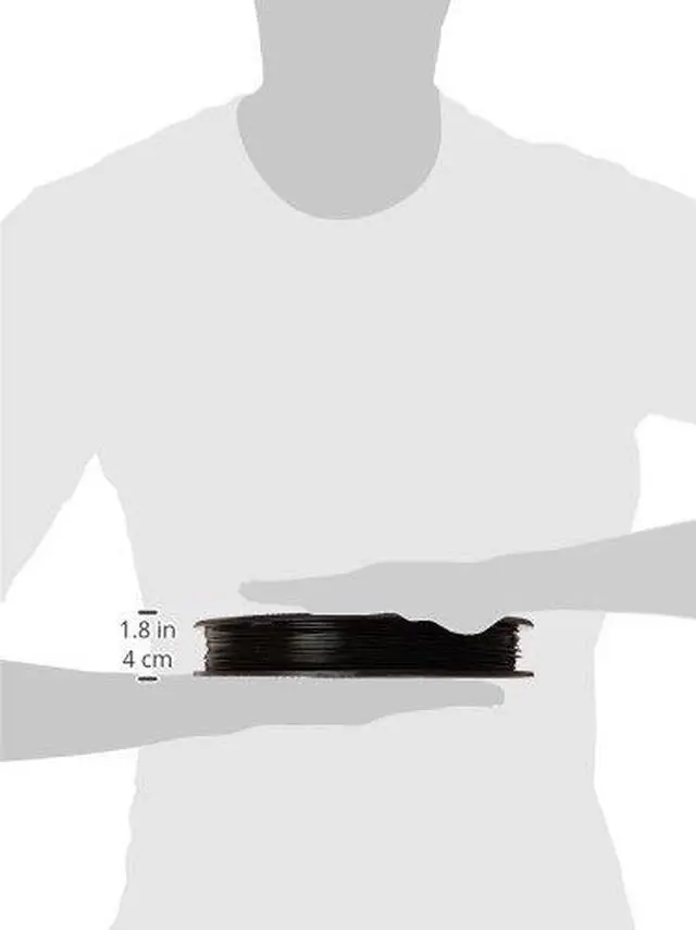 Alt view image 3 of 5 - MakerBot True Black PLA Filament (Large Spool)