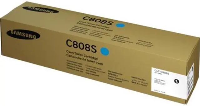 Main image of Cyan Toner Cartridge for Samsung CLT-C808S MultiXpress X4250LX, MultiXpress X4300LX, Genuine Samsung Brand