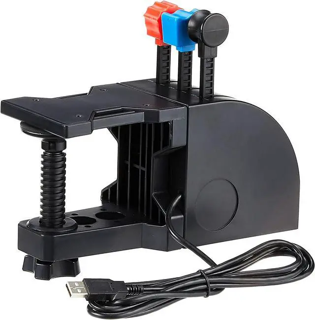 Alt view image 4 of 4 - Logitech G Saitek PRO Flight Throttle Quadrant for PC - Black