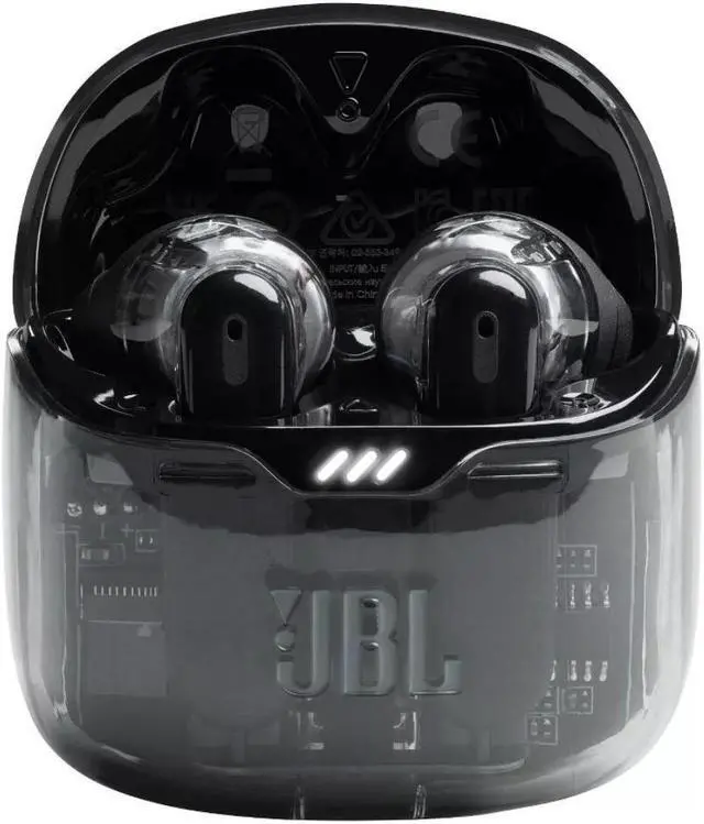 Main image of JBL Tune Flex True Wireless Noise Cancelling Earbuds, Ghost Black -