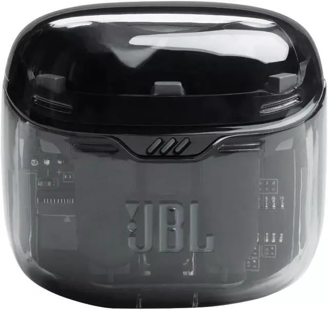 Alt view image 2 of 5 - JBL Tune Flex True Wireless Noise Cancelling Earbuds, Ghost Black -