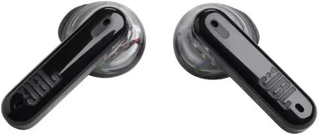 Alt view image 3 of 5 - JBL Tune Flex True Wireless Noise Cancelling Earbuds, Ghost Black -