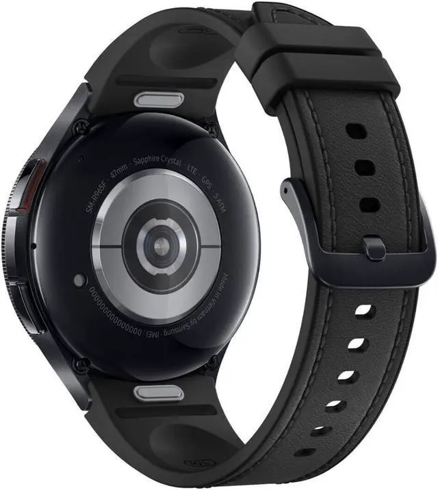 Alt view image 2 of 3 - Samsung Galaxy Watch6 Classic Bluetooth + 4G 47mm Black SMR965UZKAXAA