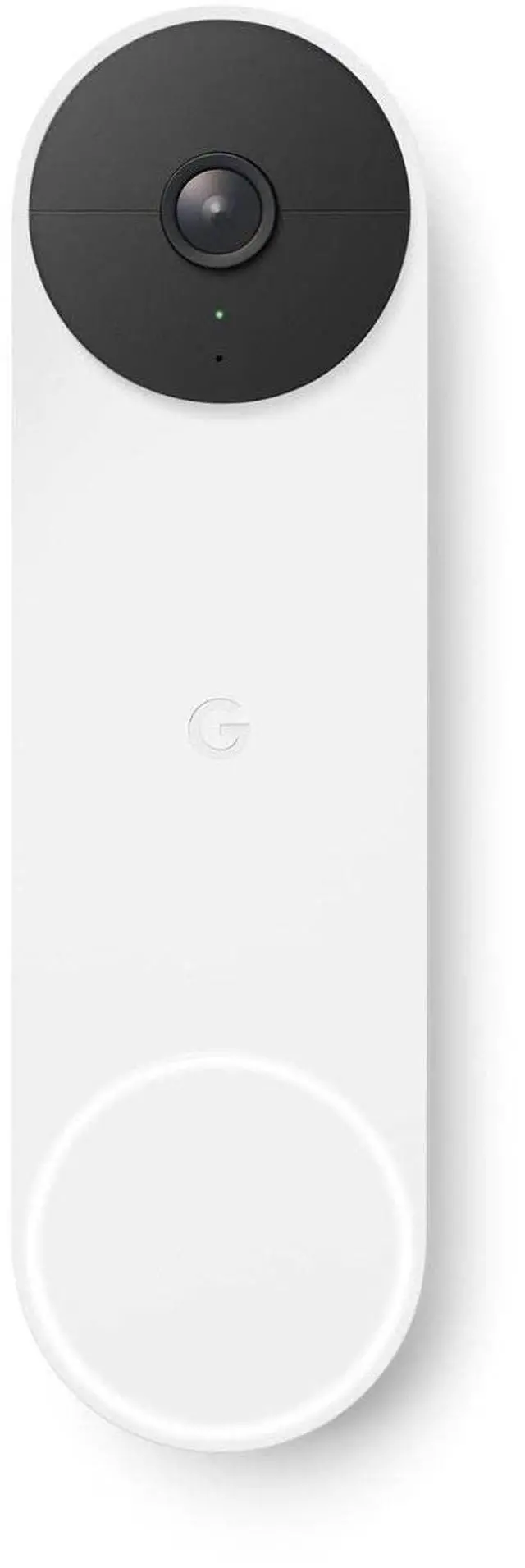 Alt view image 2 of 7 - Google Nest Wireless Doorbell Camera (Battery) GA01318-US - Snow