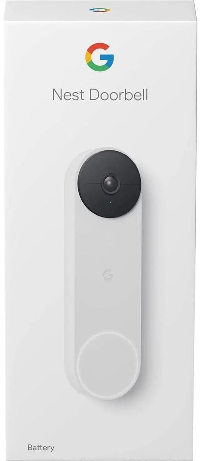 Alt view image 6 of 7 - Google Nest Wireless Doorbell Camera (Battery) GA01318-US - Snow