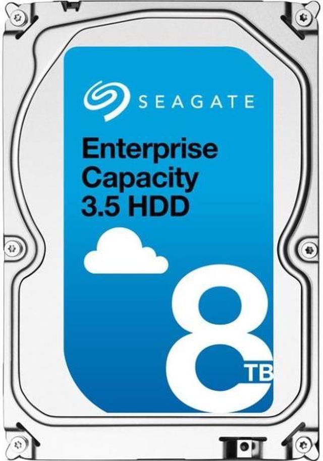 Seagate Enterprise Capacity 3.5'' HDD 8TB (Helium) 7200 RPM SATA 6Gb/s  256MB Cache Hyperscale 512e Internal Hard Drive ST8000NM0016