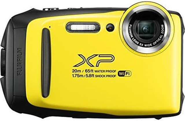 Fujifilm FinePix XP130 16.4MP Digital Camera Yellow Full-HD Wi-Fi