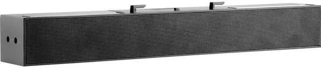 Alt view image 6 of 9 - HP S100 - Sound bar - For Monitor - 2.5 Watt - Black S100 Sound Bar