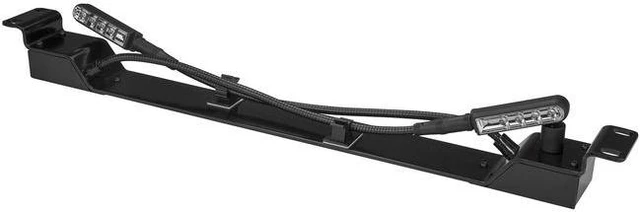 Rack Light Button StarTech.com RKPNLLT 1U Rack Mount Light - Flexible - Gooseneck Arms ...