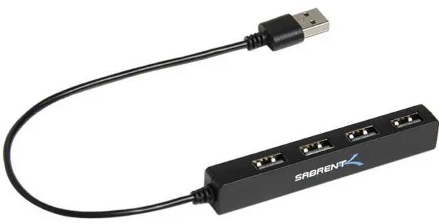 Alt view image 3 of 9 - SABRENT HB-MCRM 4-PORT USB 2.0 HUB