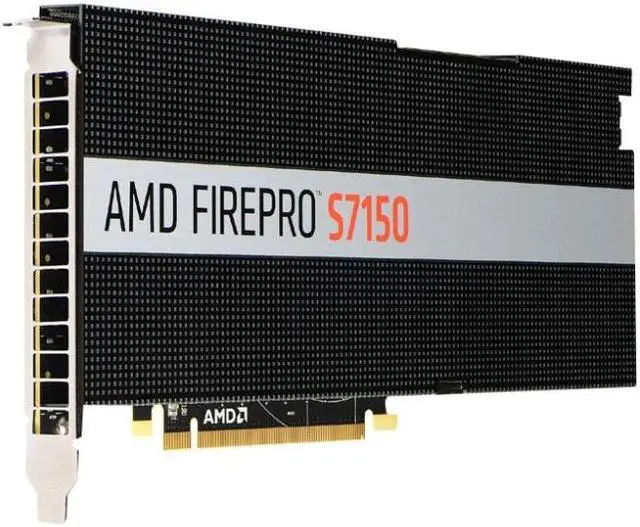 Alt view image 3 of 4 - Sapphire FirePro S7150 Graphic Card - 8 GB GDDR5 - PCI Express 3.0 x16 - Full-length/Full-height - Single Slot Space Required