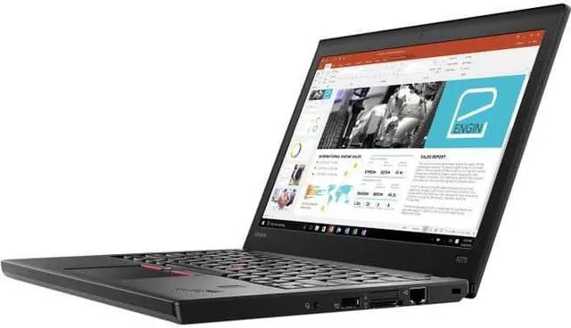 Alt view image 3 of 13 - Lenovo 20KD0016US Thinkpad A275 20Kd - A12 Pro-9800B / 2.7 Ghz - Win 10 Pro 64-Bit - 8 Gb Ram - 500 Gb Hdd - 12.5 Inch 1366 X 768 (Hd) - Radeon R7 - Wi-Fi, Bluetooth - Wwan Upgradable - Black