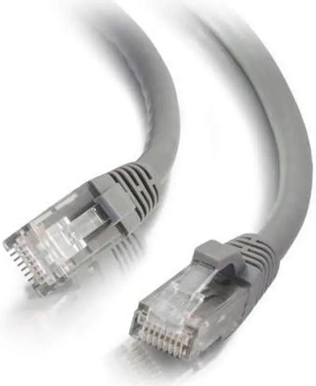 Alt view image 3 of 3 - C2G 03968 8FT CAT6 SNAGLESS UNSHIELDED (UTP) ETHERNET NETWORK PATCH CABLE - GRAY