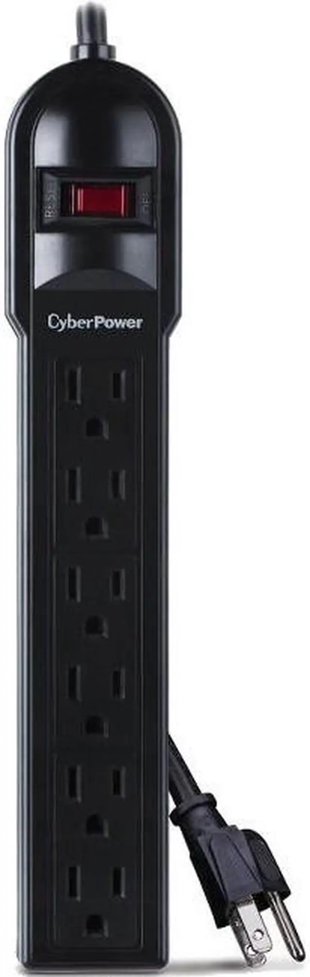 Main image of CyberPower CSB606 6 Feet 6 Outlets 900 Joules Essential Surge Suppressor