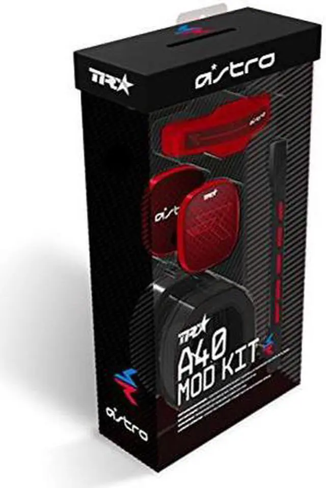 Alt view image 5 of 6 - Logitech 939-001523 A40 Tr Mod Kit Red Accs Transform A40tr To Closed Back/nc