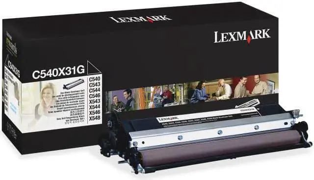 Alt view image 11 of 16 - Lexmark C540X31G Developer Unit