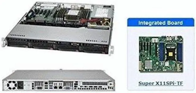 Alt view image 5 of 7 - SuperMicro SYS-5019P-MT 1U Server