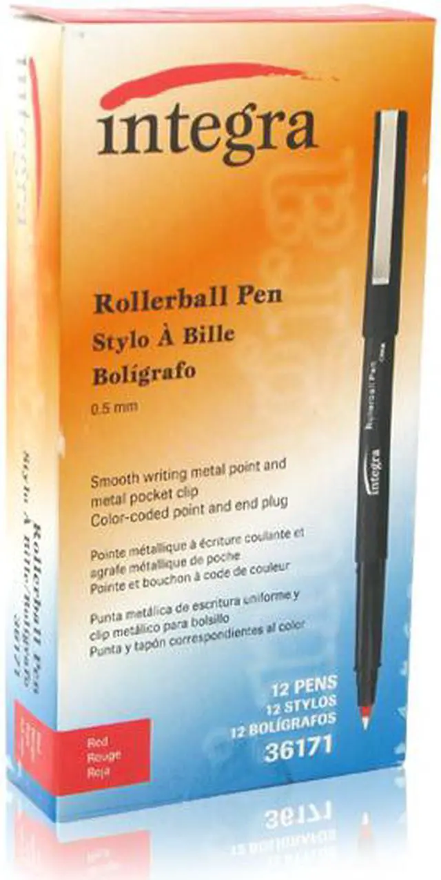 Alt view image 4 of 4 - Integra Smooth Writing Roller Ball Pen