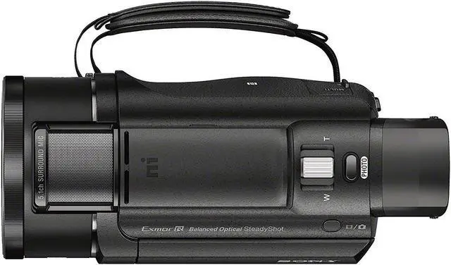 Alt view image 16 of 20 - Sony FDRAX53/B 4K HD Video Recording Camcorder (Black)