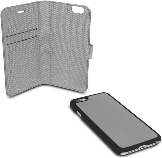 Alt view image 6 of 6 - Chil Attraction Jacket Magnetic Wallet & Case for iPhone 6 (Gray)