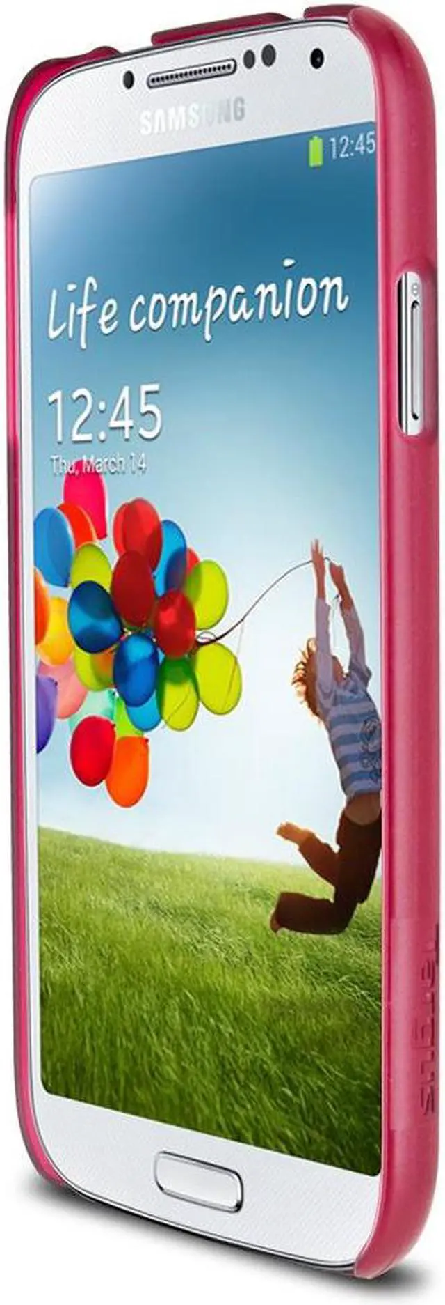 Alt view image 10 of 11 - Targus Fuchsia Slim Wave Case for Samsung Galaxy S4 (Pink) TFD03501US