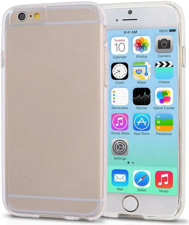 Alt view image 8 of 9 - V7 Slim Clear Case For Iphone 6 Plus